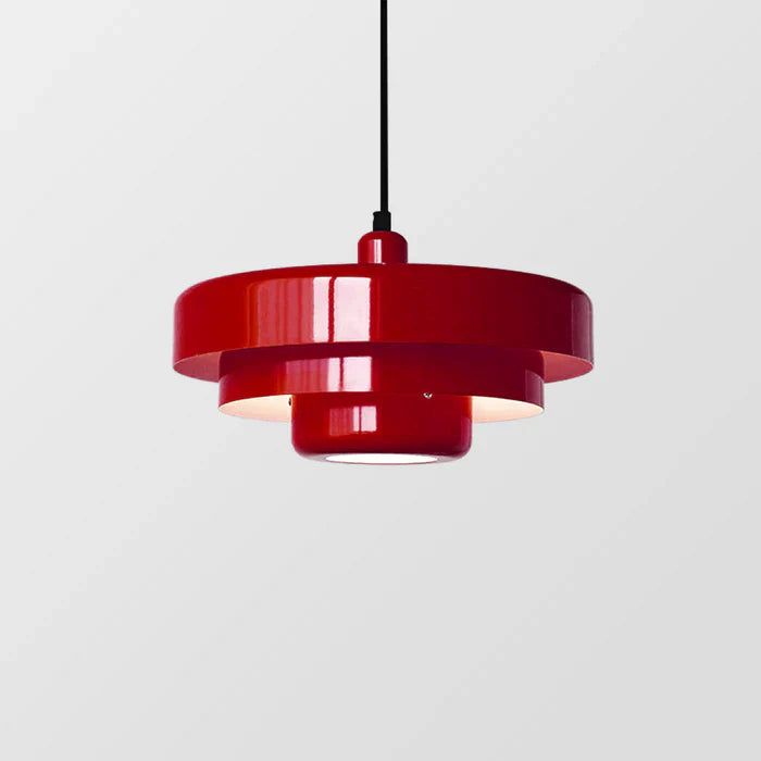 Designerska lampa wisząca LED o nowoczesnym geometrycznym kształcie