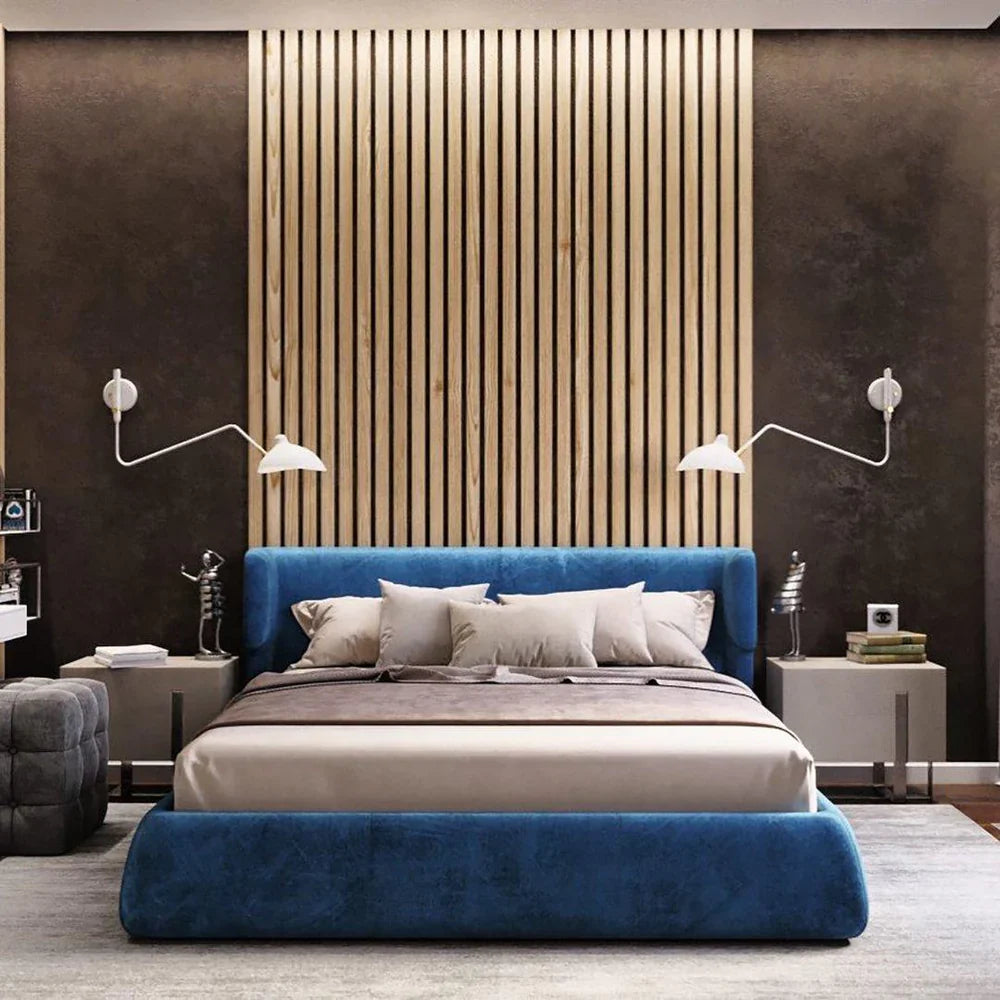 Designerska lampa ścienna z podwójnym ramieniem – regulowana lampa kinkietowa do salonu, biura lub sypialni