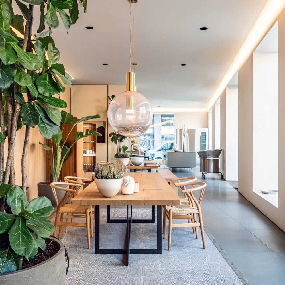 Designerska Lampa Wisząca LED – Nowoczesne Formy ze Szkła