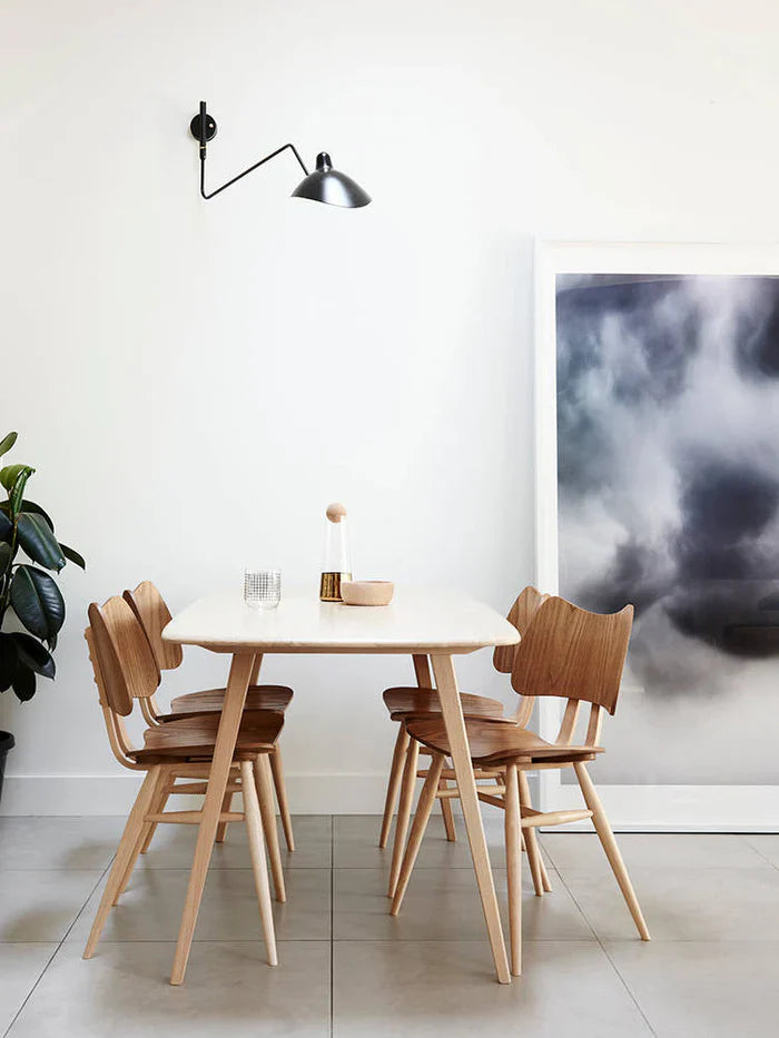 Designerska lampa ścienna z podwójnym ramieniem – regulowana lampa kinkietowa do salonu, biura lub sypialni