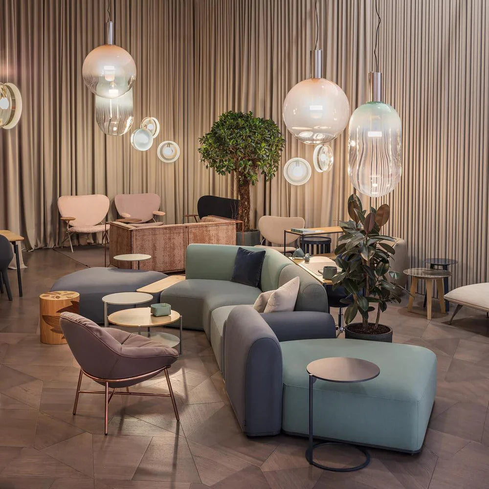 Designerska Lampa Wisząca LED – Nowoczesne Formy ze Szkła