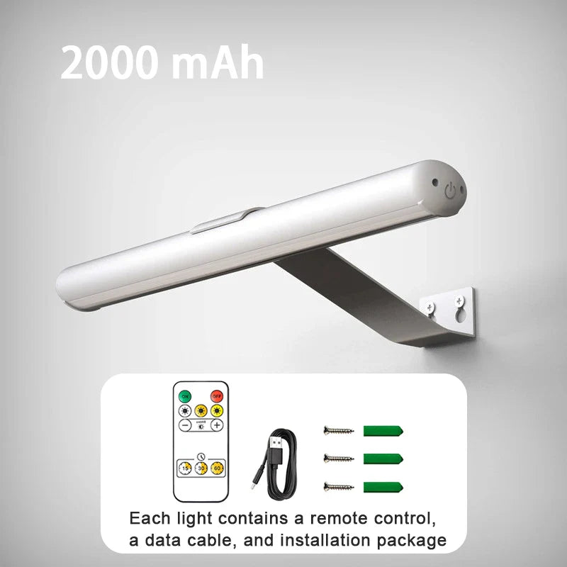 Bezprzewodowa lampa ścienna LED oświetlenie obrazów