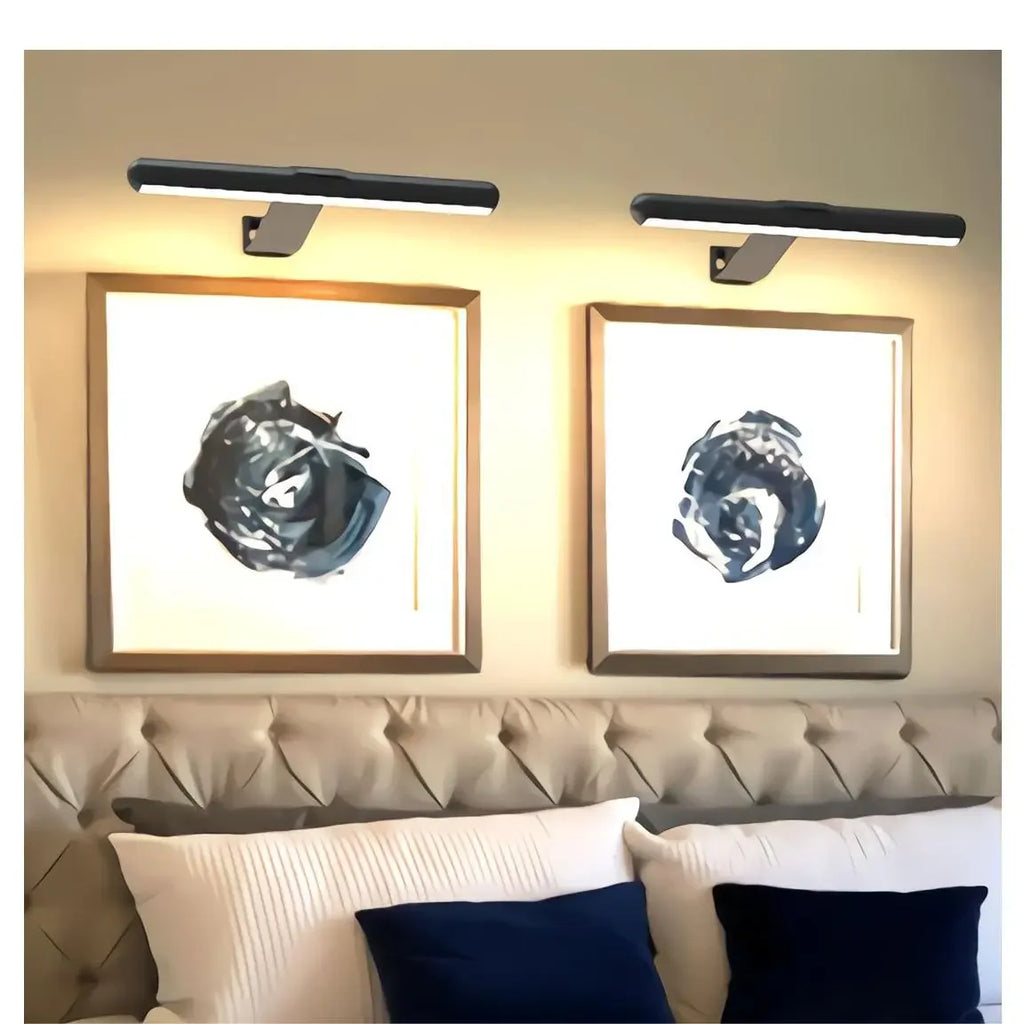 Bezprzewodowa lampa ścienna LED oświetlenie obrazów