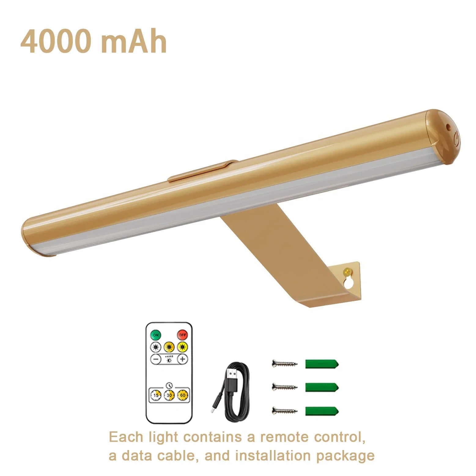 Bezprzewodowa lampa ścienna LED oświetlenie obrazów