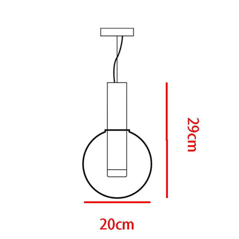 Designerska Lampa Wisząca LED – Nowoczesne Formy ze Szkła