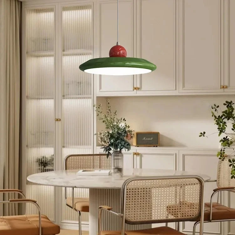 Designerska lampa wisząca LED inspirowana stylem Bauhaus