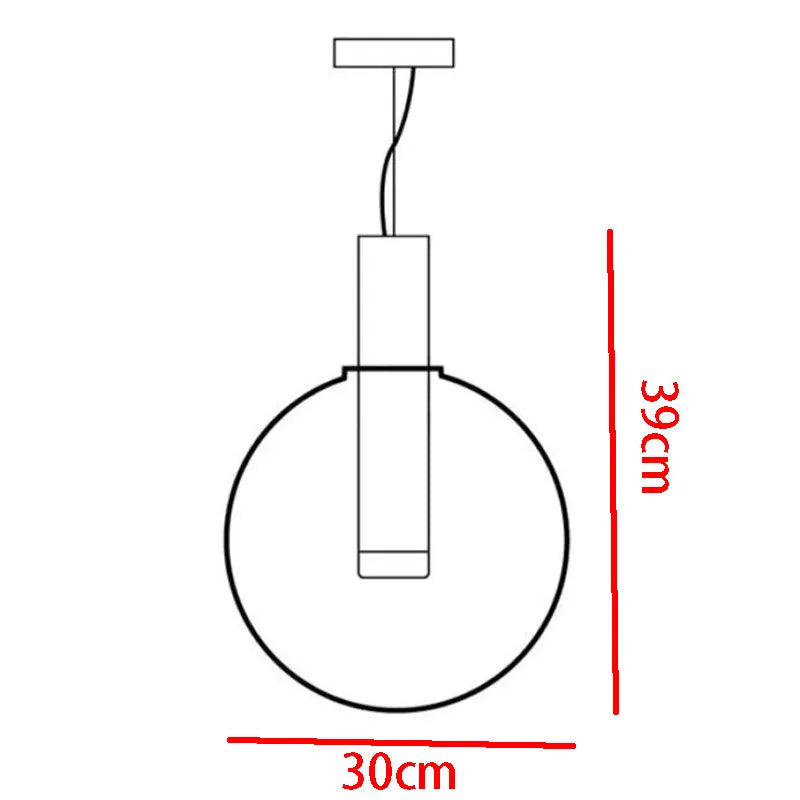 Designerska Lampa Wisząca LED – Nowoczesne Formy ze Szkła