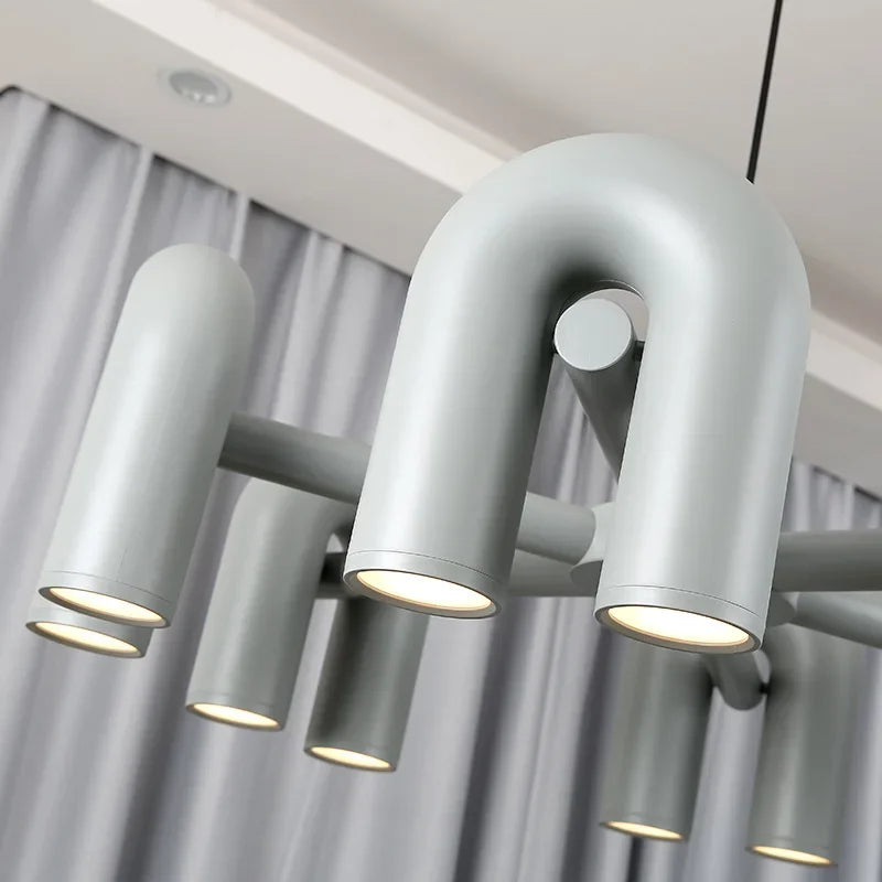 Designerska Lampa Wisząca o Rzeźbiarskiej Formie – Nowoczesne Oświetlenie