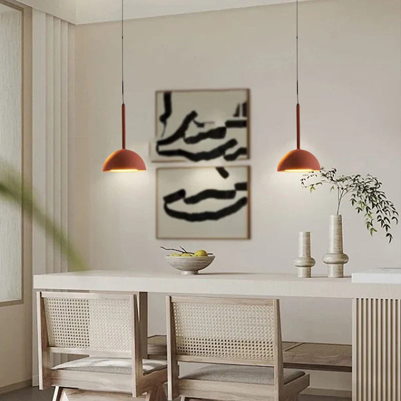 Lampa wisząca minimalistyczna czarna lampa sufitowa LED