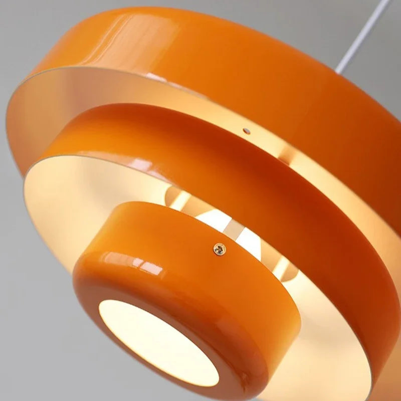 Designerska lampa wisząca LED o nowoczesnym geometrycznym kształcie