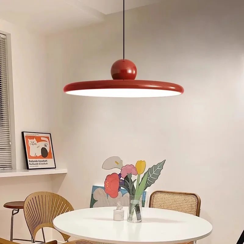 Designerska lampa wisząca LED inspirowana stylem Bauhaus