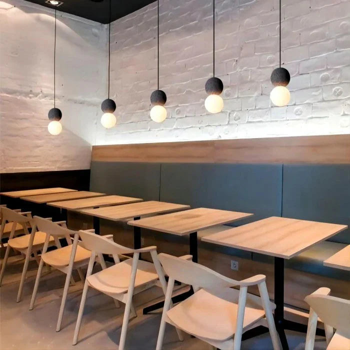 Lampa Wisząca LED „Podwójna Kula”