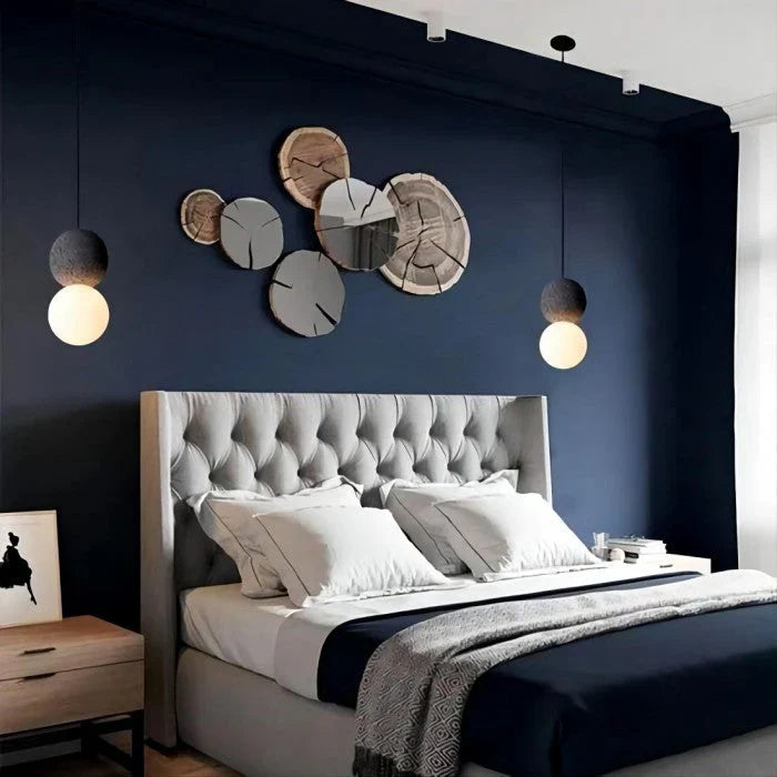 Lampa Wisząca LED „Podwójna Kula”