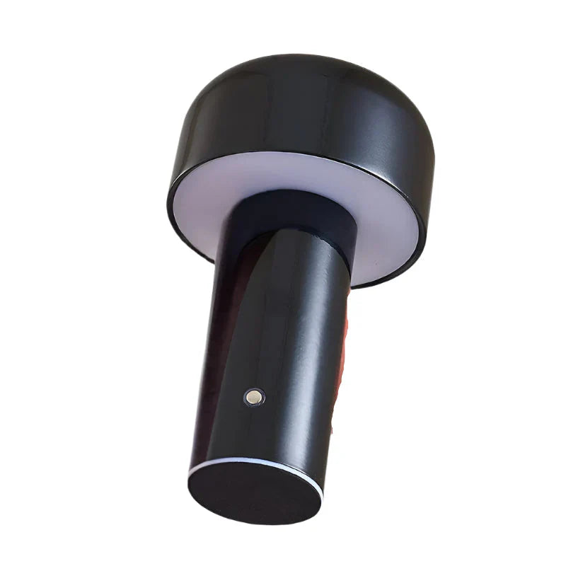 Nowoczesna lampa stołowa LED typu „grzybek” – przenośna, ładowalna, dotykowa