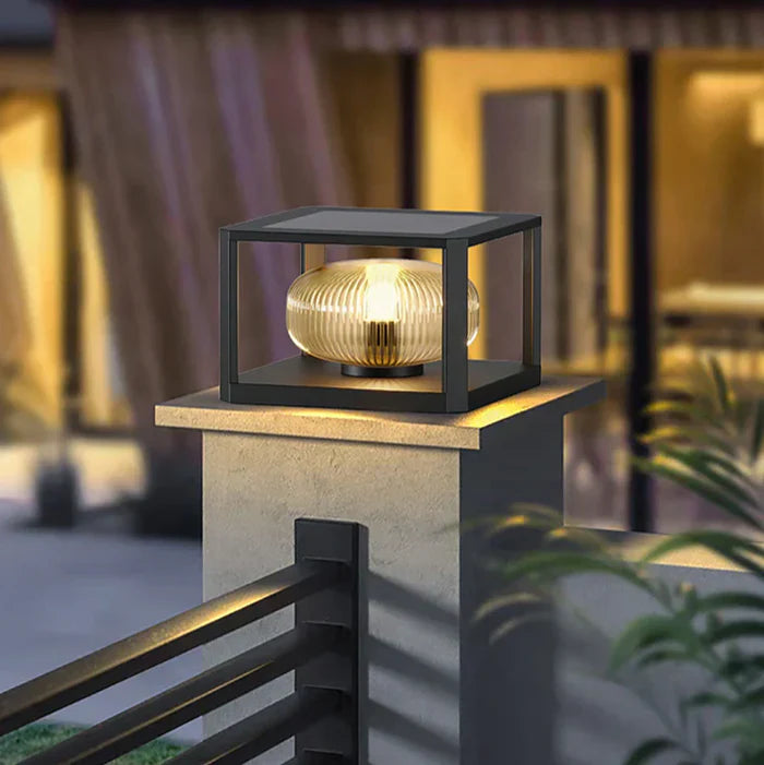 Nowoczesna lampa solarna LED – designerskie oświetlenie ogrodowe