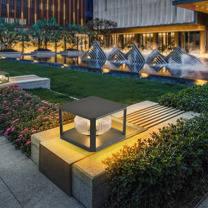 Nowoczesna lampa solarna LED – designerskie oświetlenie ogrodowe