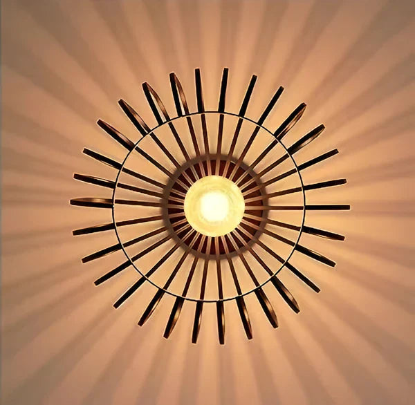 Lampa sufitowa w stylu industrialnym – plafon metalowy klosz