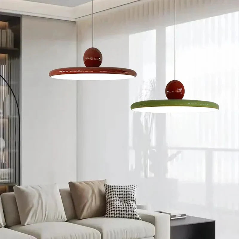 Designerska lampa wisząca LED inspirowana stylem Bauhaus