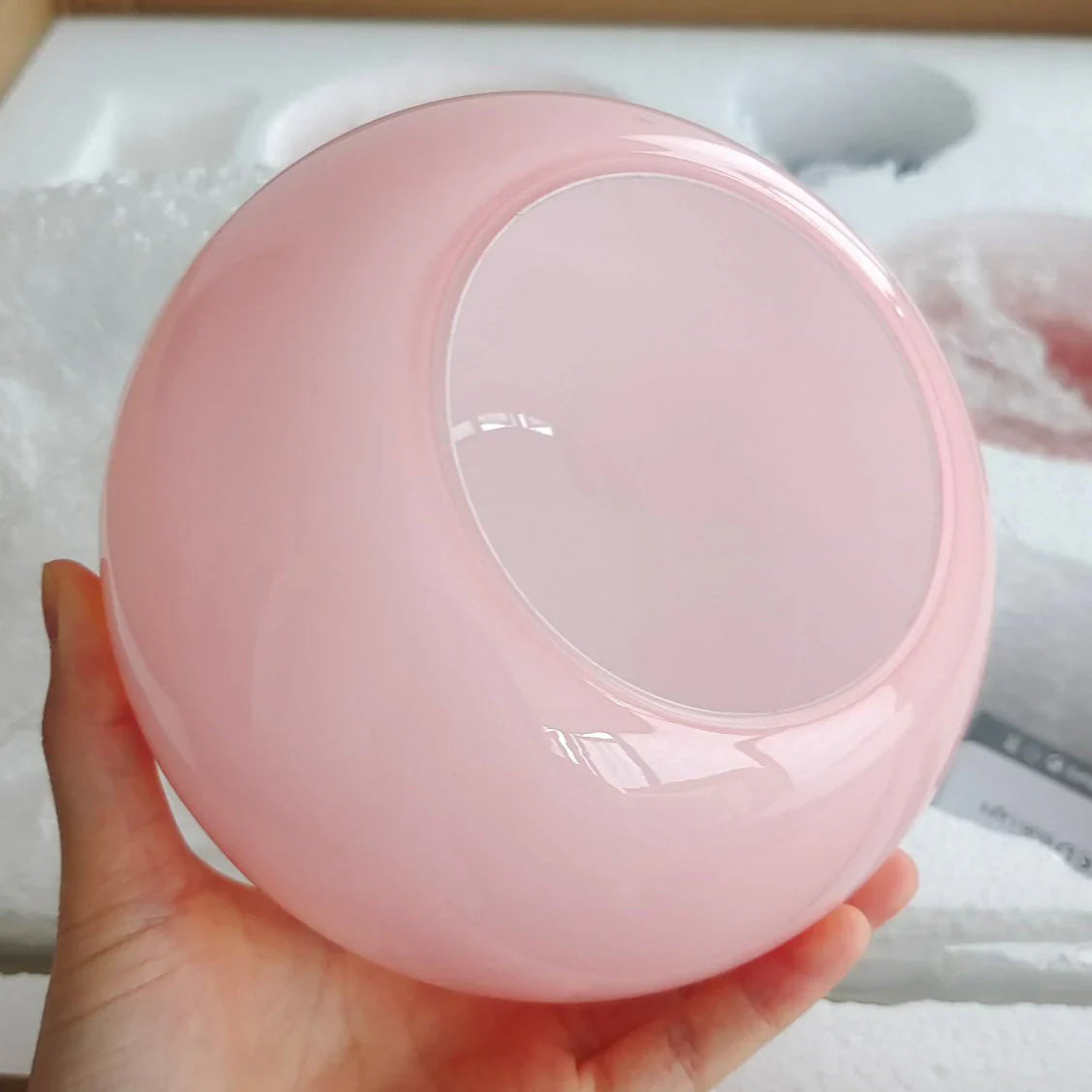 Lampa wisząca żyrandol w stylu retro glamour z kulistymi kloszami