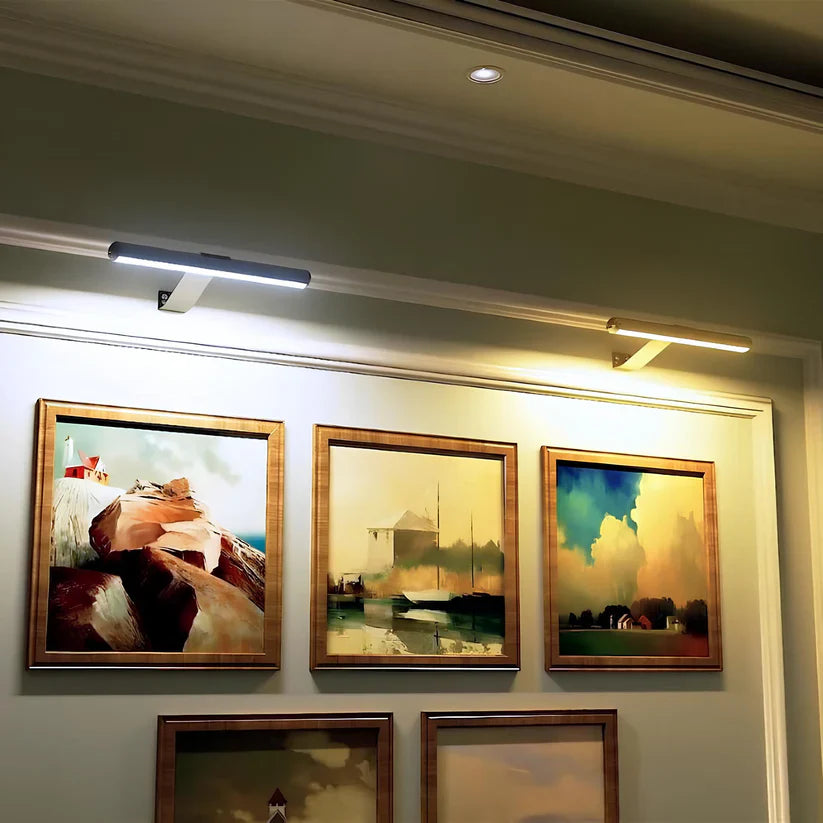 Bezprzewodowa lampa ścienna LED oświetlenie obrazów