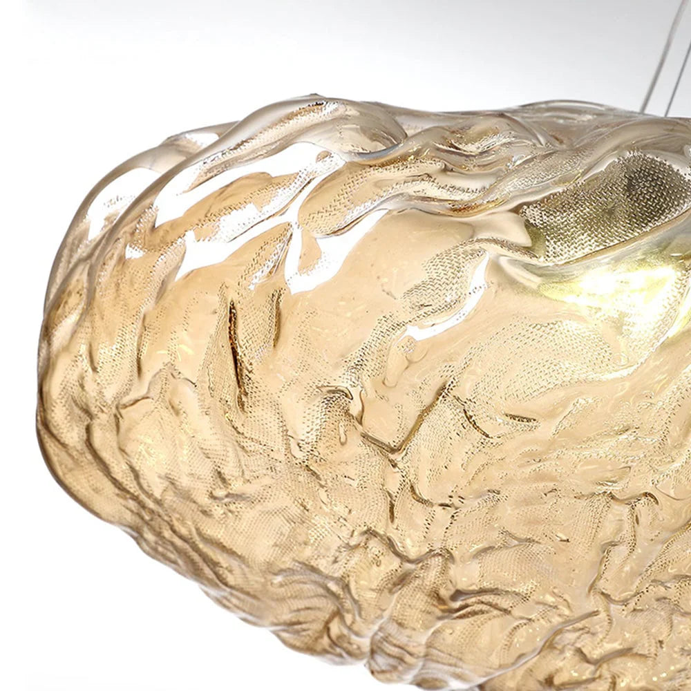 Designerski Żyrandol Artystyczny Lampy Sufitowe – Szklane Chmury