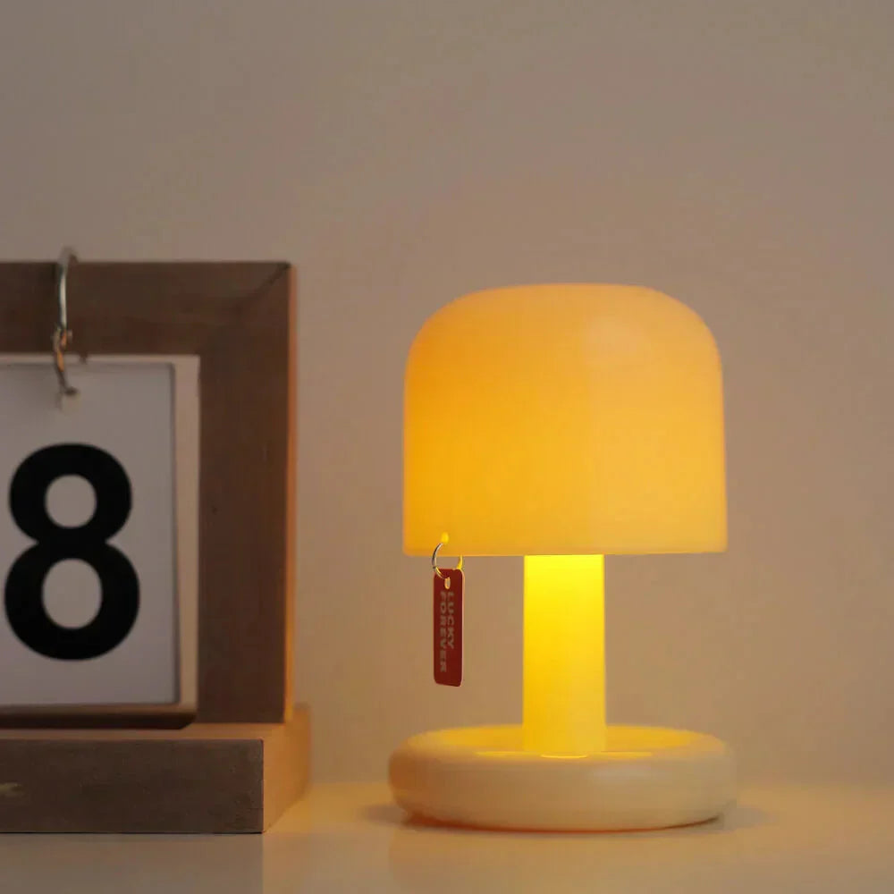 Mini lampka LED retro – przenośna lampka stołowa USB do dekoracji i nastrojowego oświetlenia