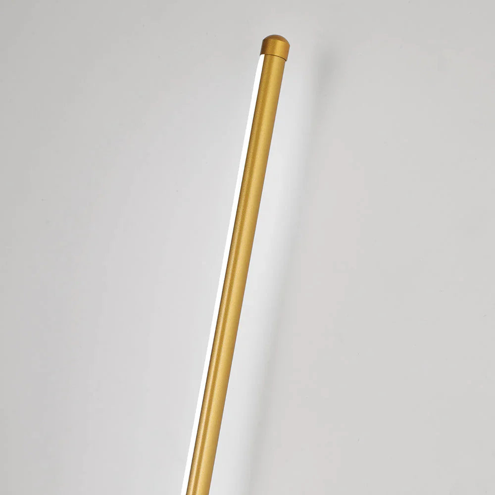 Nowoczesna Lampa Ścienna LED w Kształcie Linii z Okrągłym Elementem – Designerskie Oświetlenie