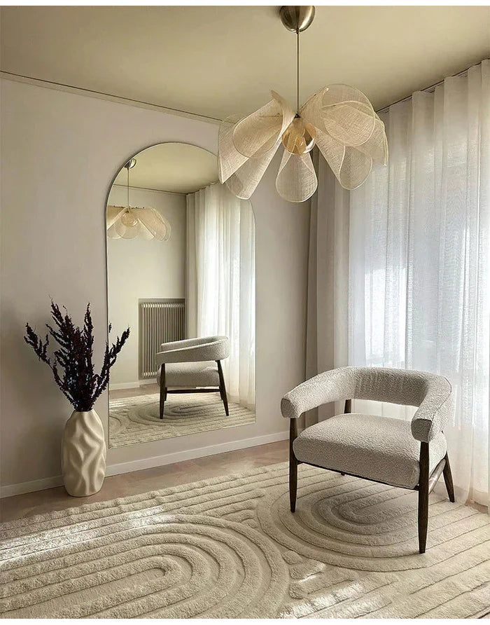 Lampa wisząca kwiatowa – nowoczesny design w stylu boho