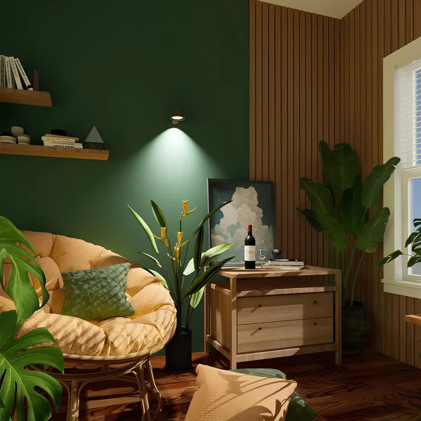 Bezprzewodowa odczepiana lampa ścienna LED